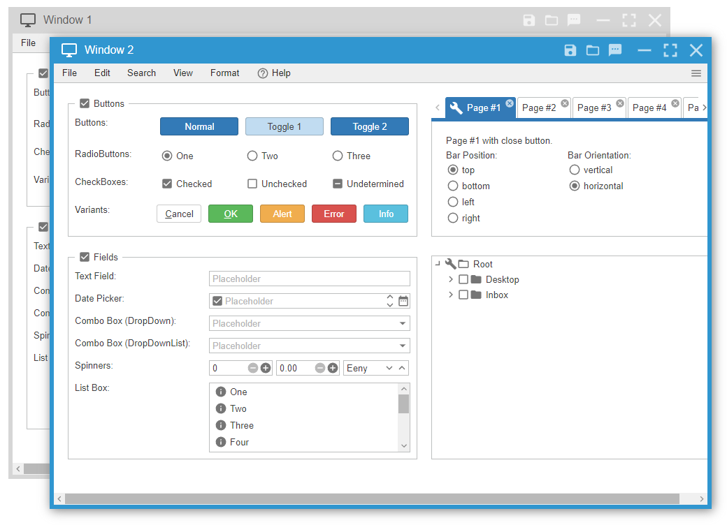 Wisej.NET Blue-3 Theme